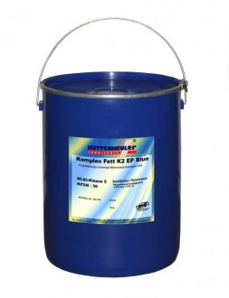 (5 KG) KOMPLEX-FETT K2 EP BLUE (обозначение: (DIN 51502) KP2N-30) (область применения от -35°C до +220°C) (синий)