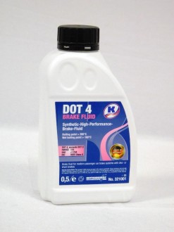 (0.5 L) DOT 4 (влажная точка кипения: 165 °C)