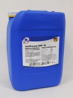 (20 L) ANF 40 Антифриз (зеленый) (концентрат) (морозоустойчивость в соотношении 1:1 -38°C)