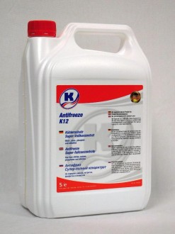 (5 L) K12 Антифриз (красный) (морозоустойчивость в соотношении 1:1 -40°C)
