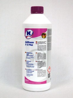 (1.5 L) X12 Plus Антифриз (розовый / фиолетовый) (концентрат) (морозоустойчивость в соотношении 1:1 -37°C) X 12 PLUS