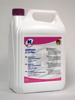 (5 L) X12 Plus Антифриз (розовый / фиолетовый) (концентрат) (морозоустойчивость в соотношении 1:1 -37°C) X 12 PLUS