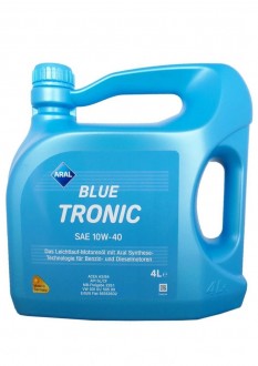 Blue Tronic SAE 10W-40 MВ 229.1; VW 501 01/505 00; Fiat 955535-D2 API SN